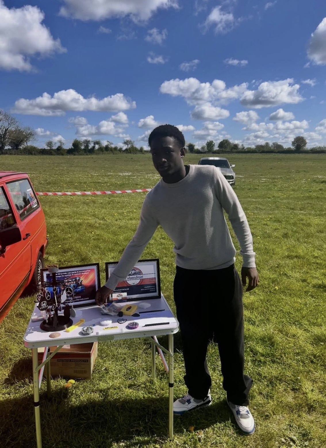 Re.Vibe & Valet at a local car show event